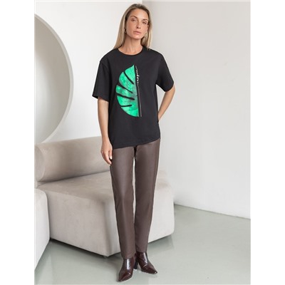 Футболка из премиального хлопка с авторским принтом