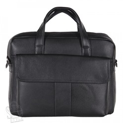 Портфель мужской кожаный 8075G black S-Style