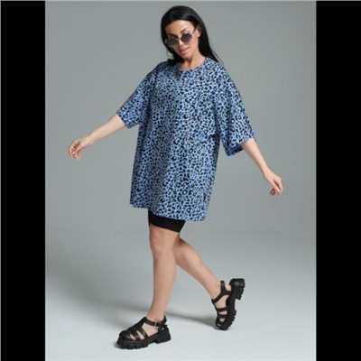 Футболка Ирбис (Голубой)