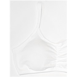 4408-01 Топ для девочки подростковый белый (BAYKAR)