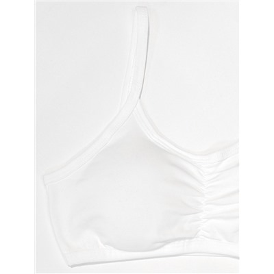 4408-01 Топ для девочки подростковый белый (BAYKAR)