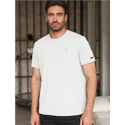 Футболка из премиального хлопка с эластаном