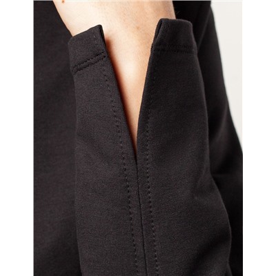 Джемпер из тонкого премиального футера с эластаном