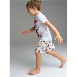 Комплект трикотажный для мальчиков: фуфайка (футболка), шорты