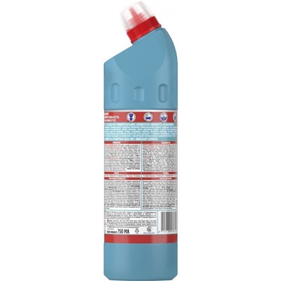 Чистящее средство Domestos «Свежесть атлантики», гель, универсальное, 750 мл