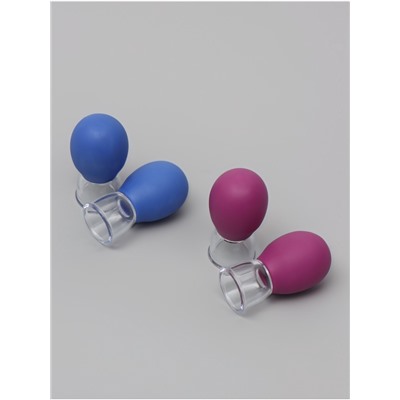 Набор вакуумных банок для массажа, 4 шт., d=2.5 см