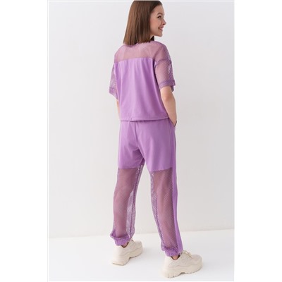 Брюки трикотажные для девочек PLAYTODAY, 1240223