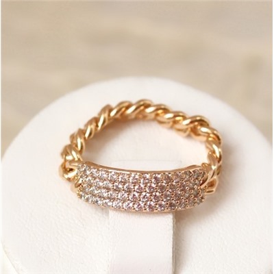 Кольцо позолота  Н01-8308 размер 16,5