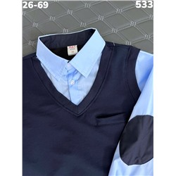 Джемпер 533 синий