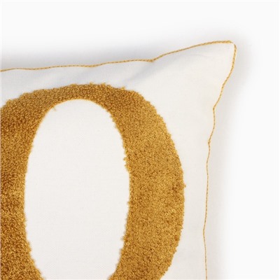 Наволочка декоративная «Этель» Бохо Home, 45×45 см, цвет горчица