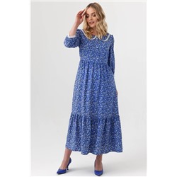 Платье штапель  6104/05/Джинсовый