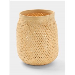 Корзинка плетёная из бамбука, 20×20×28 см