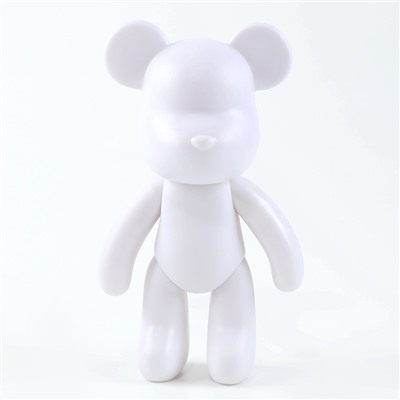 Алмазная мозаика на фигурке с полным заполнением «Медведь», синий