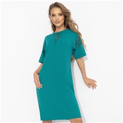 Платье комбинированное, Не по правилам (шик)