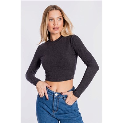 Лонгслив укороченный. М322218а