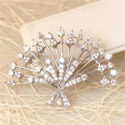 Брошь родий H01-9105