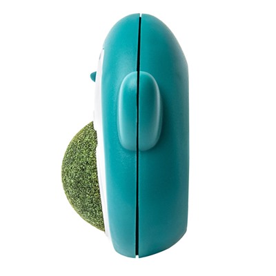 Игрушка для кошек с кошачьей мятой «Пингвин», 6 см, бирюзовая