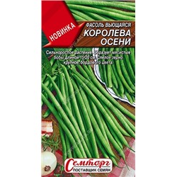 Фасоль Королева осени вьющаяся (Код: 93100)