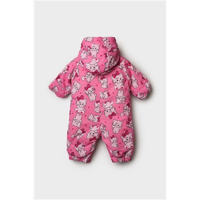 Комбинезон детский текстильный с полиуретановым покрытием для девочек PLAYTODAY, 1226858