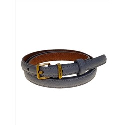 Ремень женский из натуральной кожи, цвет серый