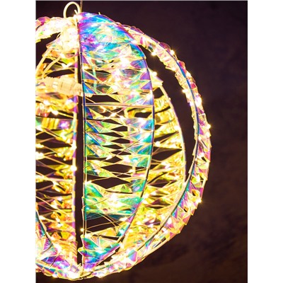 Фигура световая FROSTY «Шар», 30 см, 300 LED, 4.5V, свечение тёплое белое