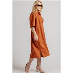 Платье  8801/04/Терракотовый