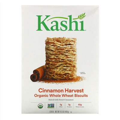 Kashi, Урожайные злаки с корицей, 16.3 унций (462 г)