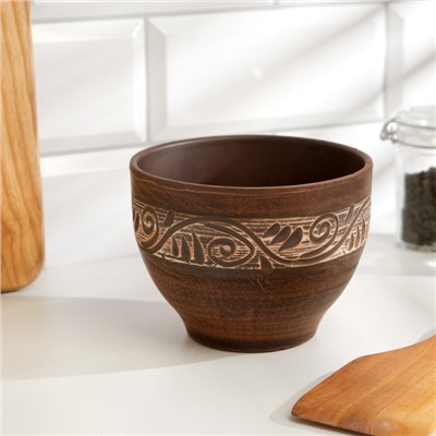 Горшок для запекания «Ангоб», 0.6 л,13×12×12 см