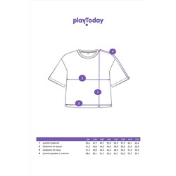 Футболка PLAYTODAY, 1122190