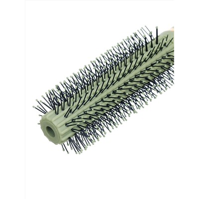 Dewal Beauty Брашинг для волос с пластиковым штифтом серия «Магия», d18/40 мм, оливковый 28009