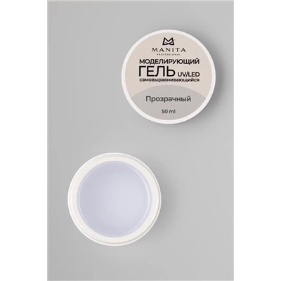Manita Professional Гель моделирующий для ногтей №1, прозрачный, 50 мл KRISTALLER, 1220221
