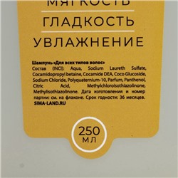 Подарочный набор косметики «Идеальный мужчина», гель для душа 250 мл и шампунь 250 мл, HARD LINE