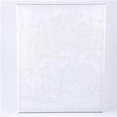 Картина по номерам на холсте с подрамником «Вино с сыром» 40×50 см