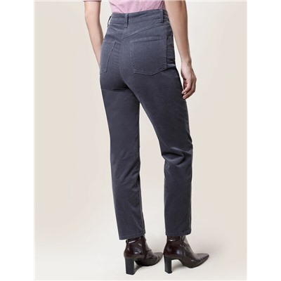 Брюки из эластичного микро-вельвета