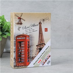 Фотоальбом 100 фото 10х15 Города / 1106 /уп 96/