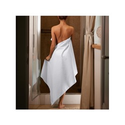 Полотенце вафельное банное Экономь и Я 80×150 см, цвет белый