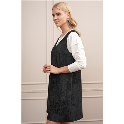 Женское офисное платье - сарафан Happyfox