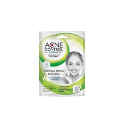 Маска для лица тканевая серии «Acne Control Professional» Антиоксидантная очищающая 25мл