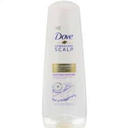 Dove, Dermacare Scalp, Anti-Dandruff Conditioner, Soothing Moisture, 12 fl oz (355 ml)