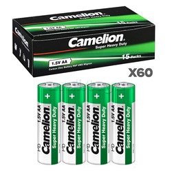 Батарейки солевые Camelion Super Heavy Duty R6P-SP4G R6 SR4 (60шт)