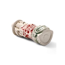 Стакан для коктейлей «Тики», 400 мл, три лица, керамика, бежевый