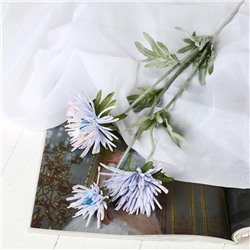 Цветы искусственные «Глобулярия», 9×70 см, голубые