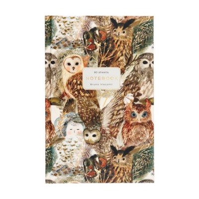 Престиж-блокнот А5  80л клетка "FAUNA.ВОЛШЕБНЫЕ СОВЫ" 3-80-072/47 Альт