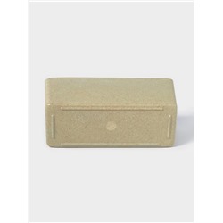 Кашпо для цветов WeatFiber, пластик, 17×7×7.5 см, бежевое