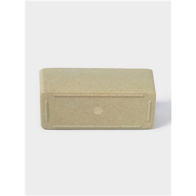 Кашпо для цветов WeatFiber, пластик, 17×7×7.5 см, бежевое