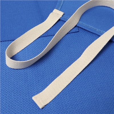 Фартук «Этель» Freedom, 60×70 см, синий, лён 61%, хлопок 39%, 500 г/м²