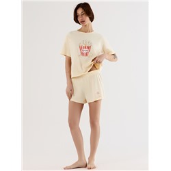 КОМПЛЕКТ ЖЕНСКИЙ (ФУТБОЛКА, ШОРТЫ) 592536