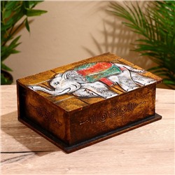 Шкатулка «Слоник», 24×18×9 см