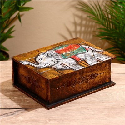 Шкатулка «Слоник», 24×18×9 см