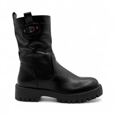 Ботинки демисезонные B10-4G черные